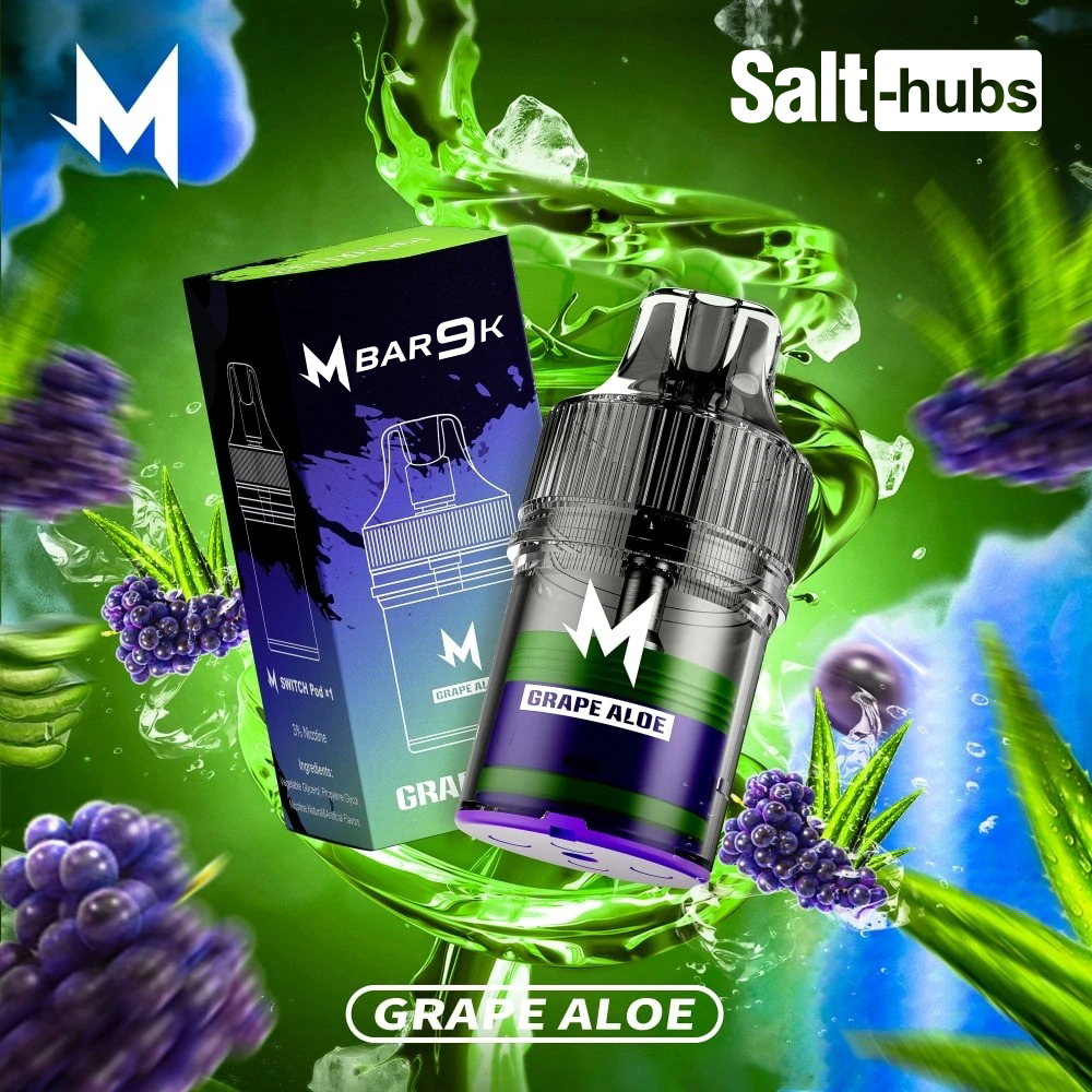 Marbo grape aloe disposable vape pod
